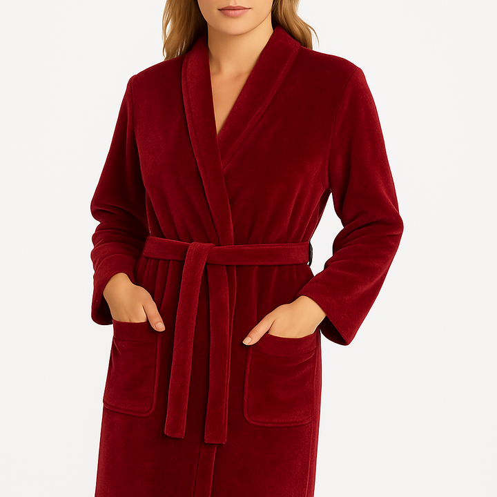 Femme | Velours | Bordeau