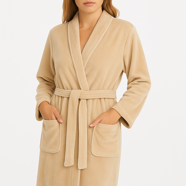 Femme | Velours | Beige