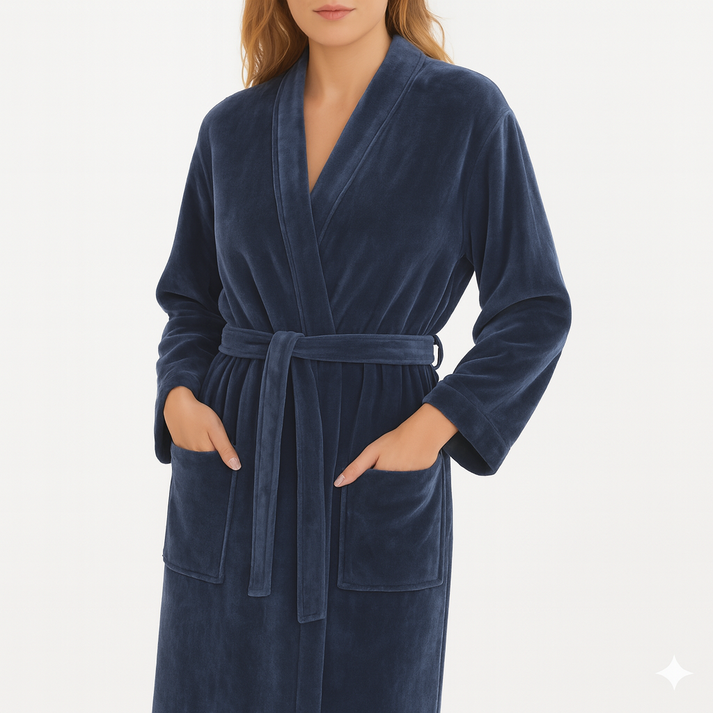 Femme | Velours | Bleu
